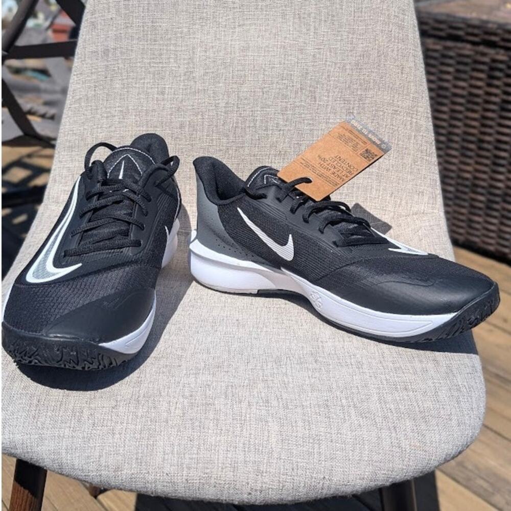 Nike Precision 7 Men's Basketball Shoes US 11 Black White Gray FN4322-005 NWT